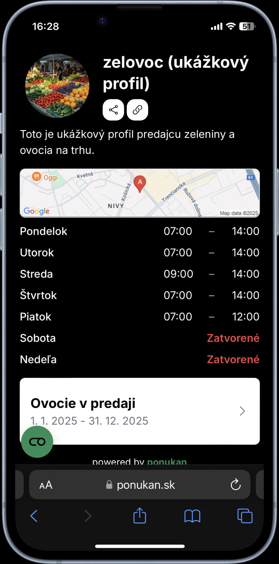 Zelovoc Profile Preview